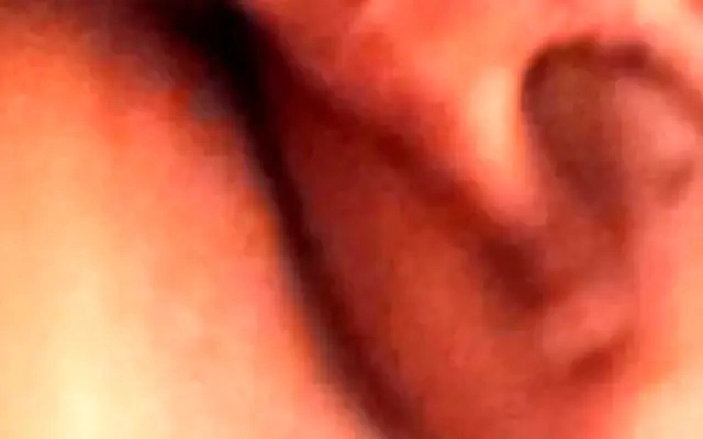 Stepmother cums hard over her pants when she was caught by stepson in the office