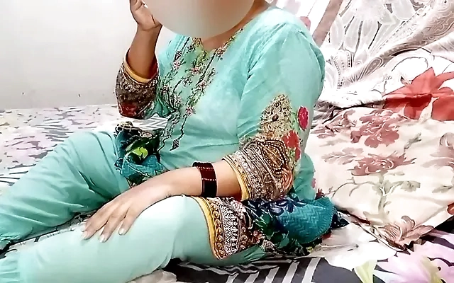 I Find My Little Indian Stepsister's Sex Toy Dice and Show Her My Cock Give Blowjob