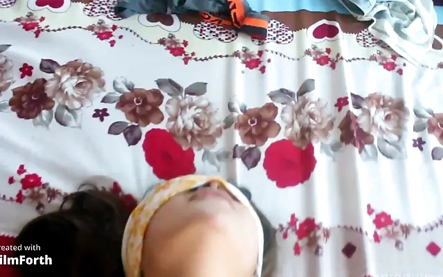 Desi slut gets deepthroat facefuck footlocked, interracial