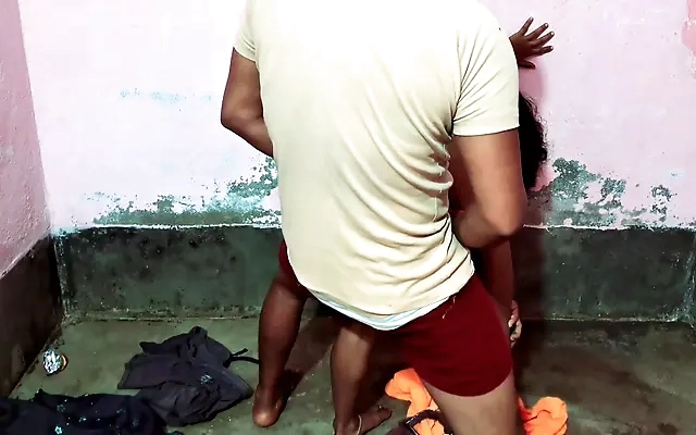 Naughty devar Bhabhi enjoyed hardcore sex in the private room