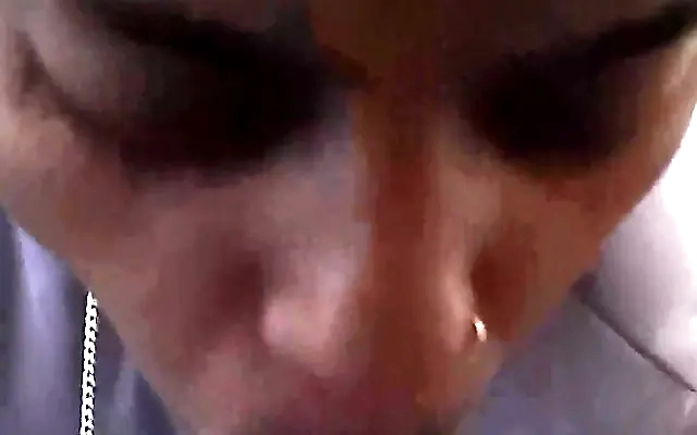 Real couple homemade & cum in mouth